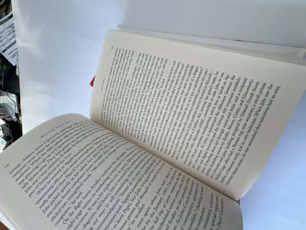 Steve Jobs by Walter Isaacson (2011 Hardcover Biography)